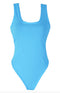 80s Leotard (Plain colours) (Blue) (L/XL)